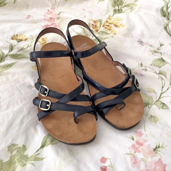 Dansko Roslyn Leather Sandals - Picture 3 of 9